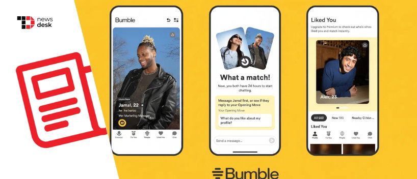 TechDogs-"Bumble Introduces AI Dating Assistant ‘Bee’ To Move Beyond Swipe-Based Matching"