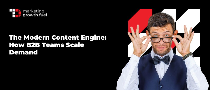 TechDogs-"The Modern Content Engine: How B2B Teams Scale Demand"
