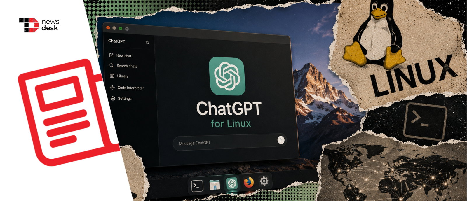 TechDogs-"OpenAI Launches ChatGPT Desktop App For Linux With Work And Codex" TechDogs-"OpenAI Launches ChatGPT Desktop App For Linux With Work And Codex"