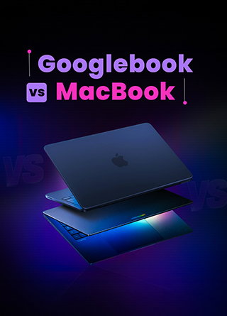 TechDogs-"Googlebook Vs MacBook: Can Google's Gemini AI Laptop Beat Apple?" TechDogs-"Googlebook Vs MacBook: Can Google's Gemini AI Laptop Beat Apple?"