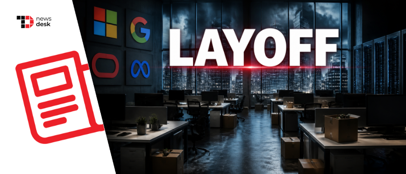 TechDogs-"Tech Layoffs Near 196,000 In 2026 As Microsoft, Oracle, Meta, Netflix And Others Cut Jobs" TechDogs-"Tech Layoffs Near 196,000 In 2026 As Microsoft, Oracle, Meta, Netflix And Others Cut Jobs"