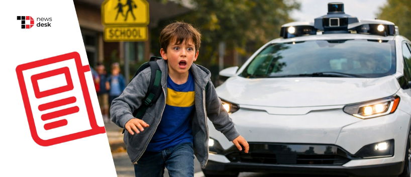 TechDogs-"Waymo Robotaxi Hits Child Near School"