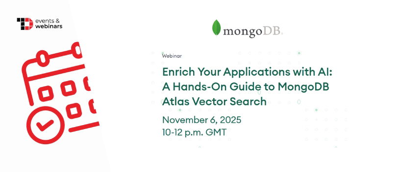 TechDogs-"Enrich Your Applications with AI: A Hands-On Guide to MongoDB Atlas Vector Search" TechDogs-"Enrich Your Applications with AI: A Hands-On Guide to MongoDB Atlas Vector Search"