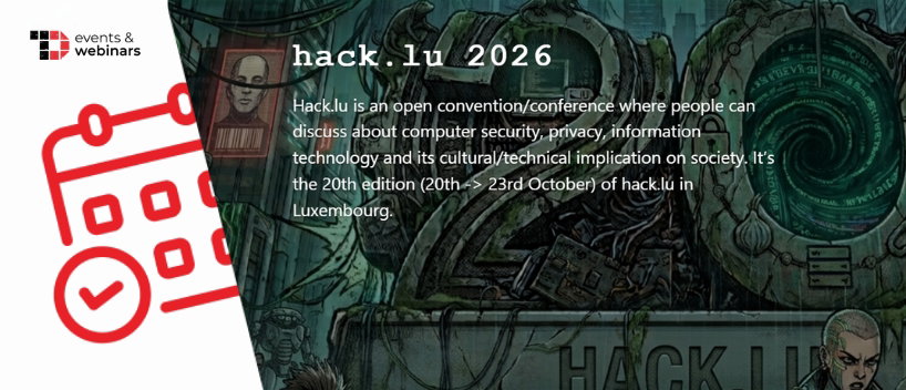 TechDogs-"hack.lu 2026" TechDogs-"hack.lu 2026"