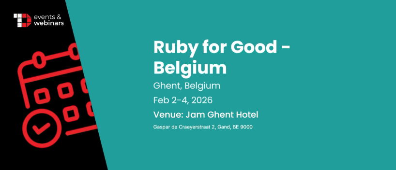 TechDogs-"Ruby for Good - Belgium" TechDogs-"Ruby for Good - Belgium"