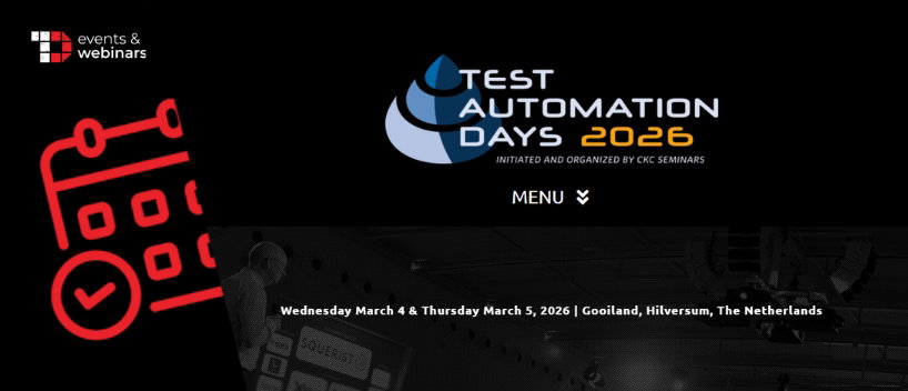 TechDogs-"Test Automation Days 2026"