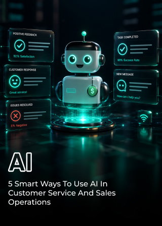 TechDogs-"5 Smart Ways To Use AI In Customer Service And Sales Operations" TechDogs-"5 Smart Ways To Use AI In Customer Service And Sales Operations"