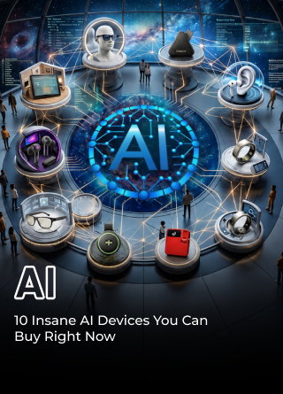 TechDogs-"10 Insane AI Devices You Can Buy Right Now" TechDogs-"10 Insane AI Devices You Can Buy Right Now"