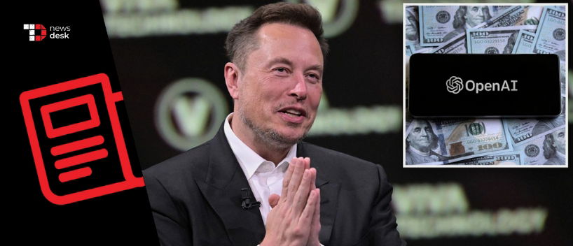 TechDogs-"Elon Musk Seeks Up to $134 Billion From OpenAI and Microsoft Over ‘Wrongful Gains’"