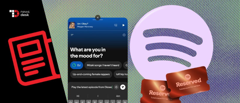 TechDogs - "Spotify Expands Beyond Streaming With AI Podcasts, Audiobooks, Reserved Concert Tickets, And Music Creation Tools!"