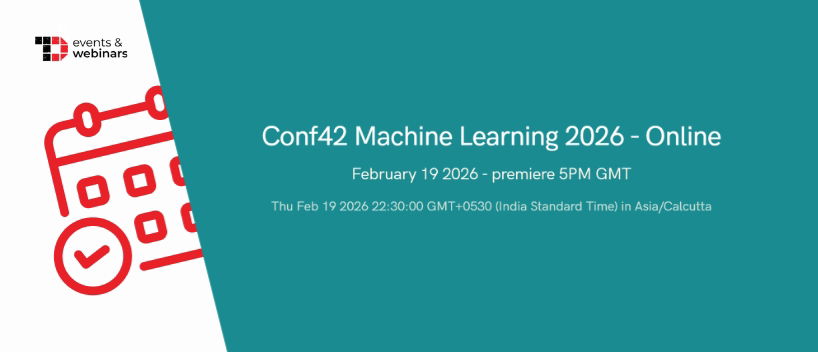 TechDogs-"Conf42 Machine Learning 2026 - Online"