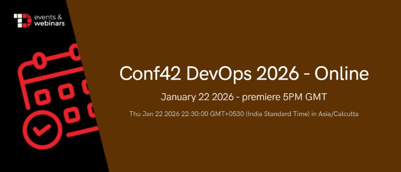 TechDogs-"Conf42 DevOps 2026 - Online"