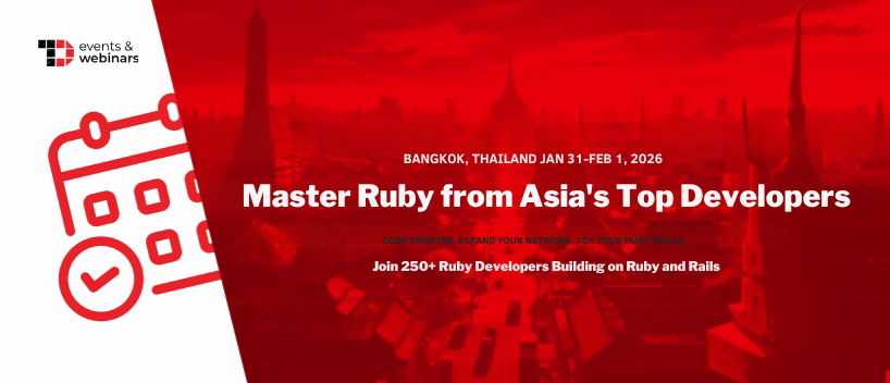 TechDogs-"RubyConf Thailand 2026"