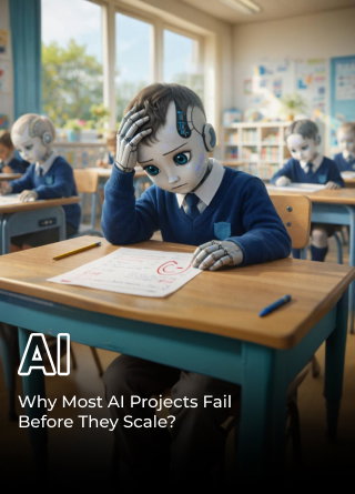 TechDogs-"Why Most AI Projects Fail Before They Scale?"