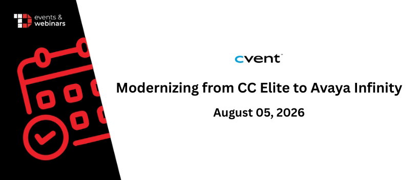 TechDogs-"Modernizing from CC Elite to Avaya Infinity"