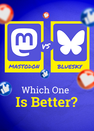 TechDogs-"Mastodon vs Bluesky: Which One Is Better?" TechDogs-"Mastodon vs Bluesky: Which One Is Better?"