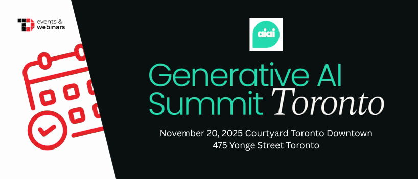 TechDogs-"Generative AI Summit Toronto" TechDogs-"Generative AI Summit Toronto"