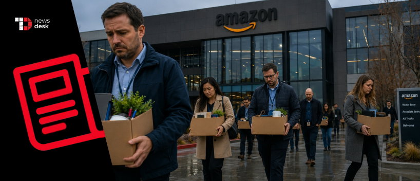 TechDogs-"Amazon Cuts AGI Jobs Amid A $200 Billion AI Spending Push In 2026" TechDogs-"Amazon Cuts AGI Jobs Amid A $200 Billion AI Spending Push In 2026"