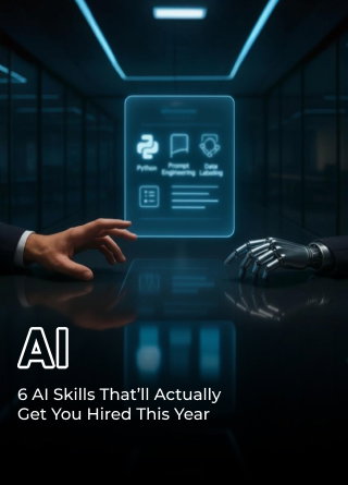TechDogs-"6 AI Skills That’ll Actually Get You Hired" TechDogs-"6 AI Skills That’ll Actually Get You Hired"