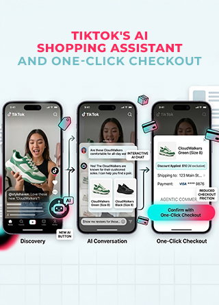 TechDogs-"TikTok Rolls Out AI Shopping Assistant: How One-Click Checkout Works"