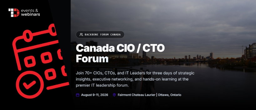 TechDogs-"Canada CIO / CTO 2026 Forum" TechDogs-"Canada CIO / CTO 2026 Forum"