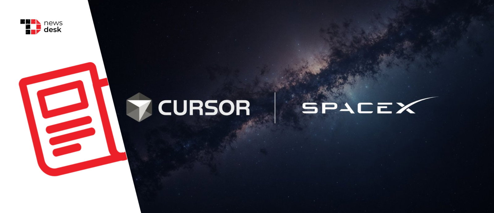 TechDogs-"SpaceX Ties Up With Cursor, Secures Option To Buy AI Coding Startup For $60 Billion" TechDogs-"SpaceX Ties Up With Cursor, Secures Option To Buy AI Coding Startup For $60 Billion"