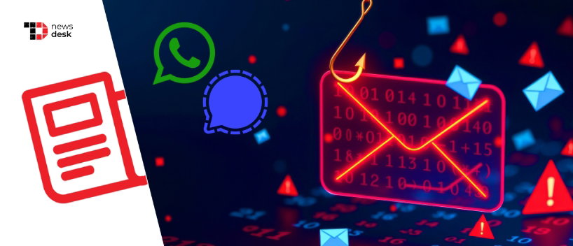 TechDogs - "Russian Hackers Target Signal And WhatsApp Accounts Of Officials And Journalists!"