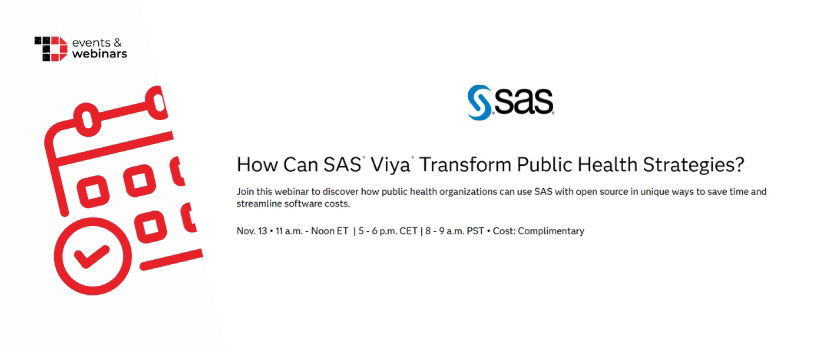 TechDogs-"How Can SAS Viya Transform Public Health Strategies?"