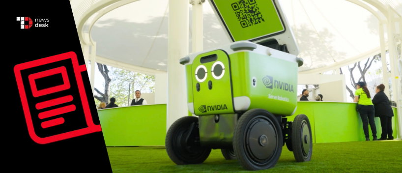 TechDogs-"NVIDIA GTC Day 4: AI At Light Speed, Robots Roaming & A Holograph Huang"