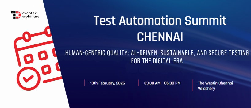 TechDogs-"Test Automation Summit Chennai 2026"