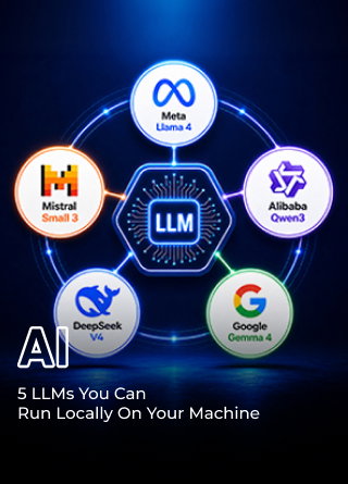 TechDogs-"Top 5 LLMs You Can Run Locally on Your Machine" TechDogs-"Top 5 LLMs You Can Run Locally on Your Machine"