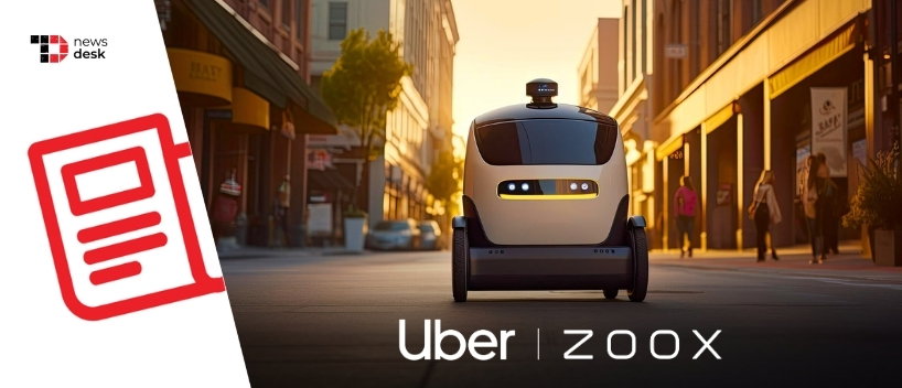 TechDogs-"Uber & Zoox To Bring Purpose-Built Robotaxis To Las Vegas & Los Angeles" TechDogs-"Uber & Zoox To Bring Purpose-Built Robotaxis To Las Vegas & Los Angeles"
