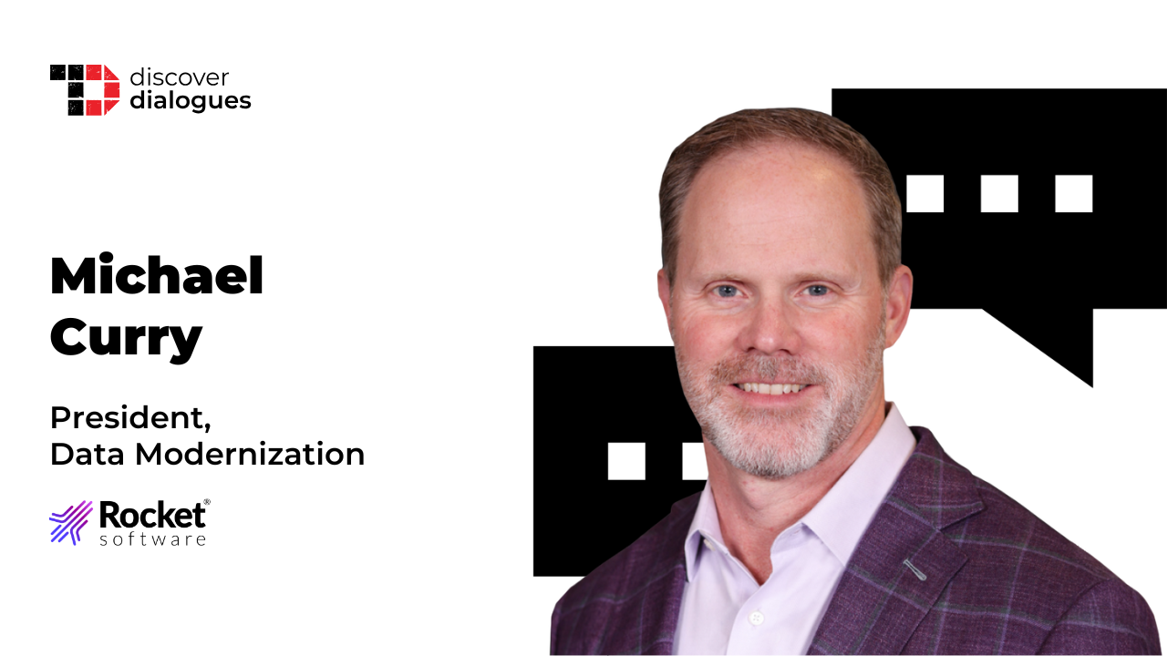TechDogs-"Michael Curry, President at Rocket Software, on Unlocking AI and Real-Time Insights Through Data Modernization" TechDogs-"Michael Curry, President at Rocket Software, on Unlocking AI and Real-Time Insights Through Data Modernization"