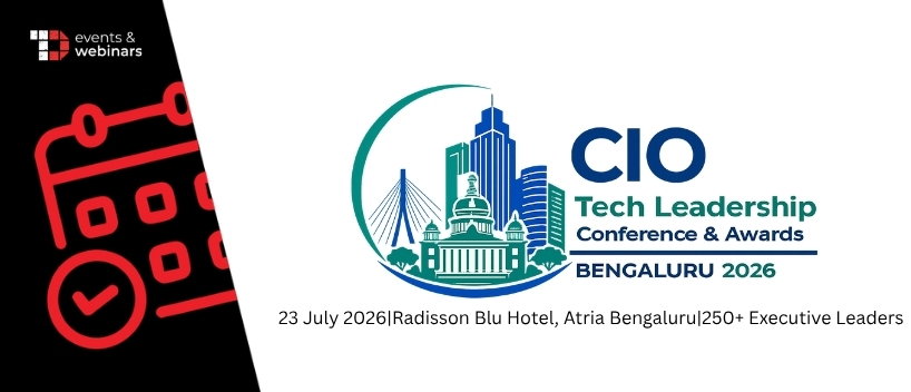 TechDogs-"2nd Edition of CIO Tech Leadership Conference & Awards Bengaluru 2026" TechDogs-"2nd Edition of CIO Tech Leadership Conference & Awards Bengaluru 2026"