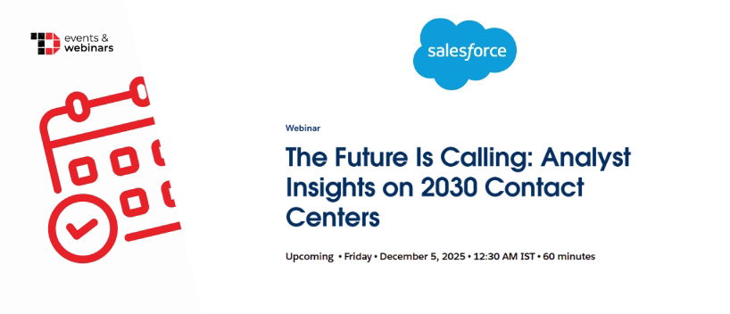 TechDogs-"The Future Is Calling: Analyst Insights on 2030 Contact Centers"