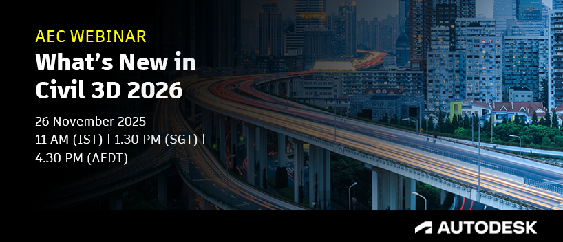 TechDogs - "What’s New In Civil 3D 2026" TechDogs - "What’s New In Civil 3D 2026"
