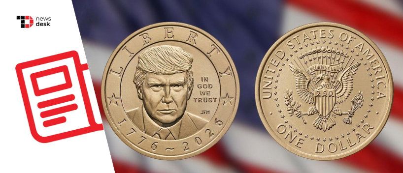 TechDogs-"US Mint Begins Producing $1 Coin Featuring Trump For America’s 250th Anniversary"