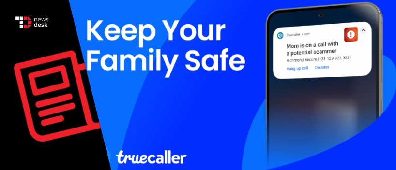 TechDogs - "Truecaller Expands Family Scam Protection Feature Globally!"
