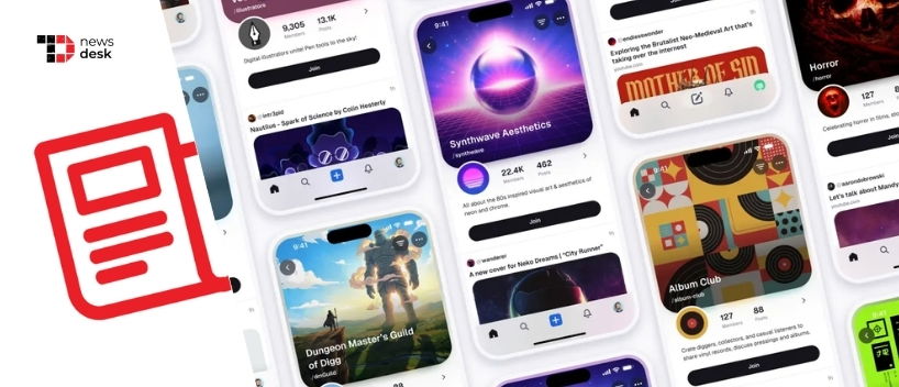 TechDogs-"Digg Launches Its New Reddit Rival to the Public"