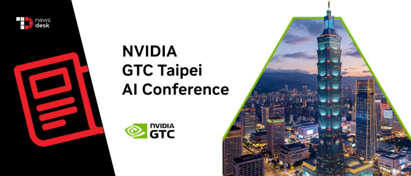 TechDogs - "Big Announcements From NVIDIA GTC Taipei 2026: AI Models, Robotics, Healthcare, And More!" TechDogs - "Big Announcements From NVIDIA GTC Taipei 2026: AI Models, Robotics, Healthcare, And More!"