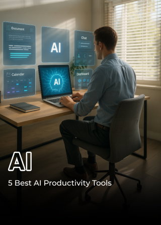 TechDogs-"5 Best AI Productivity Tools Of 2026"