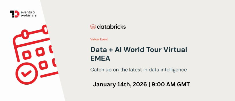 TechDogs-"Data + AI World Tour Virtual EMEA"