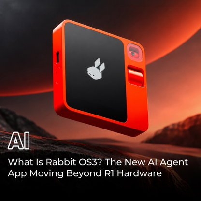 TechDogs-"What Is Rabbit OS3? The New AI Agent App Moving Beyond R1 Hardware" TechDogs-"What Is Rabbit OS3? The New AI Agent App Moving Beyond R1 Hardware"