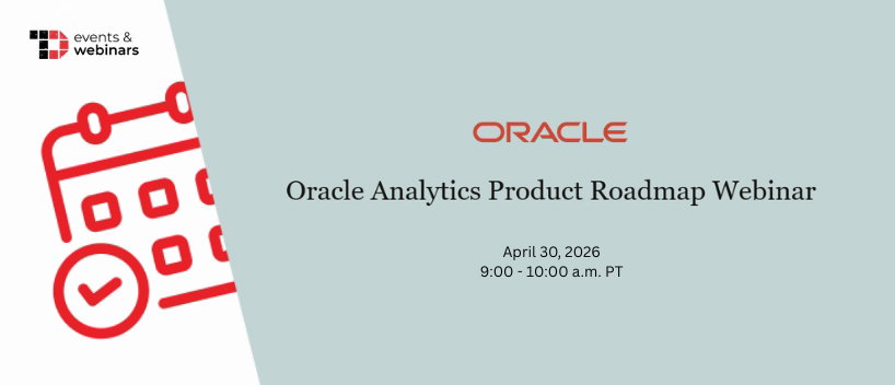 TechDogs-"Oracle Analytics Product Roadmap Webinar"