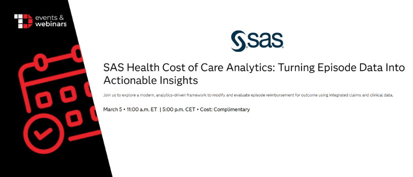 TechDogs-"SAS Health Cost of Care Analytics: Turning Episode Data Into Actionable Insights" TechDogs-"SAS Health Cost of Care Analytics: Turning Episode Data Into Actionable Insights"