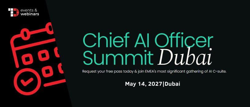 TechDogs-"Chief AI Officer Summit Dubai"