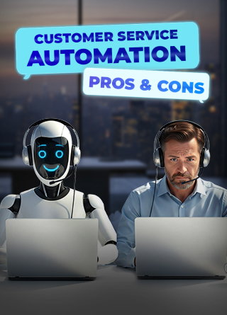 TechDogs-"Pros And Cons Of Customer Service Automation"