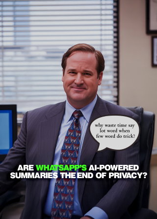 TechDogs-"Are WhatsApp's AI-Powered Summaries The End Of Privacy?" TechDogs-"Are WhatsApp's AI-Powered Summaries The End Of Privacy?"