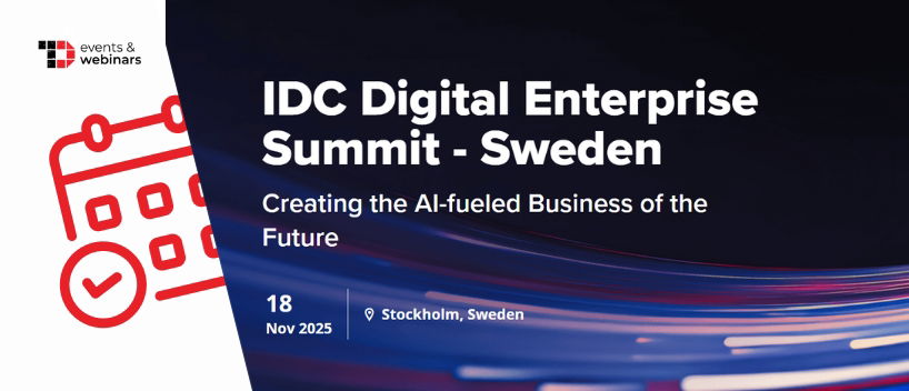 TechDogs-"IDC Digital Enterprise Summit – Sweden"