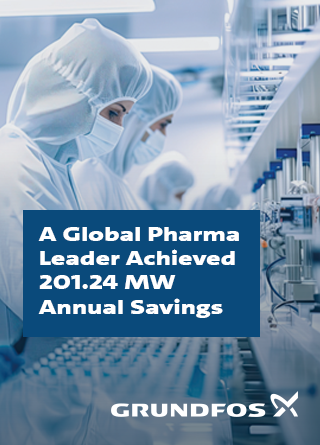 TechDogs - "A Global Pharma Leader Achieved 201.24 MW Annual Savings With Grundfos"